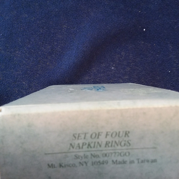 Napkin Rings, Vintage Gorham Porcelain   Rare find - Picture 6 of 7